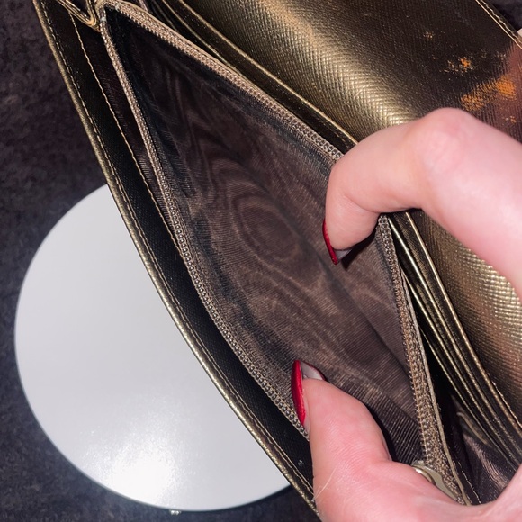 Prada Gold Wallet - Picture 5 of 6